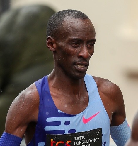 Kelvin Kiptum läuft neuen Marathon-Weltrekord.
